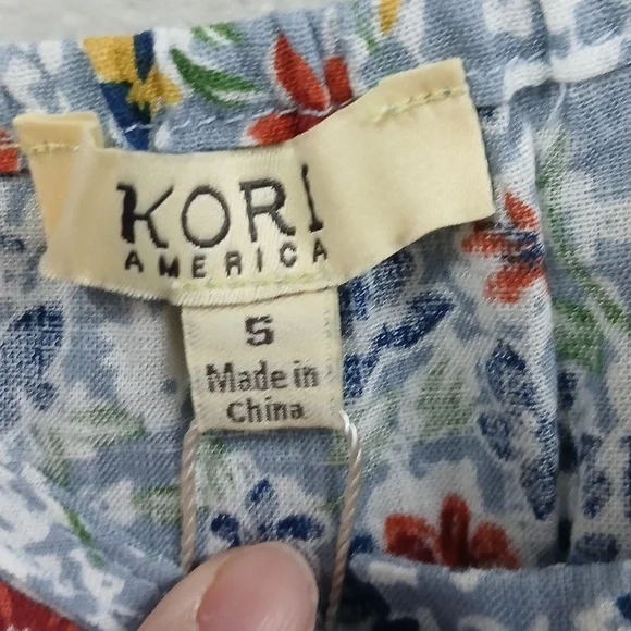 Nwt Kori America Flora Maxi Sun Dress Size Small - Picture 4 of 8